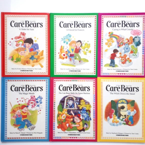 Tales from the Care Bears Vintage Hard Cover Books - Picture 1 of 14
